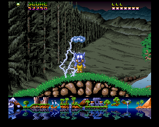 Fire & Ice (Amiga CD32) screenshot: World 2 - Level 1