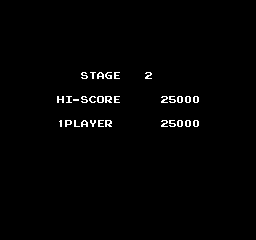 TwinBee (NES) screenshot: Game over