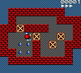 Sōkoban (Game Gear) screenshot: Round and round, back and forth