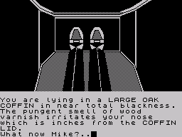 Screenshot of Spy-Trek Adventure (ZX Spectrum, 1986) - MobyGames