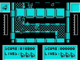 UCM: Ultimate Combat Mission (ZX Spectrum) screenshot: Zone 2.