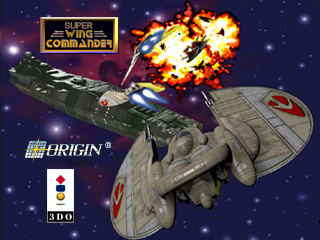 Super Wing Commander (3DO) screenshot: Title screen