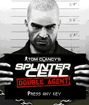 Tom Clancy's Splinter Cell: Double Agent (J2ME) screenshot: Main menu