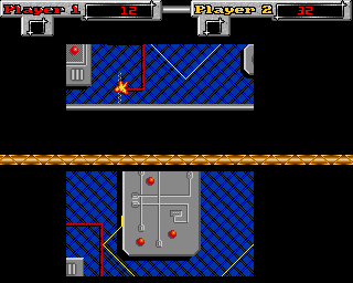 Screenshot of Atron 5000 (Amiga, 1988) - MobyGames