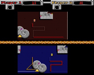 Screenshot of Atron 5000 (Amiga, 1988) - MobyGames