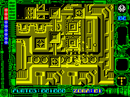 Star Dust (ZX Spectrum) screenshot: Dead