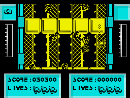 UCM: Ultimate Combat Mission (ZX Spectrum) screenshot: Zone 5.