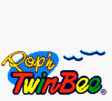 Konami GB Collection: Vol.3 (Game Boy Color) screenshot: Pop n' TwinBee - Title Screen