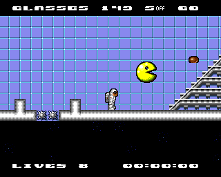 Jet Set Willy II: The Final Frontier (Amiga) screenshot: A familiar face