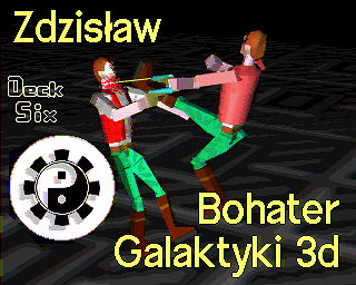 Zdzislav: Hero of the Galaxy 3D (Amiga) screenshot: Title screen