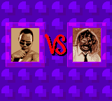 WWF Attitude (Game Boy Color) screenshot: The Versus Screen