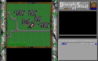 Disciples of Steel (Atari ST) screenshot: Start of the journey