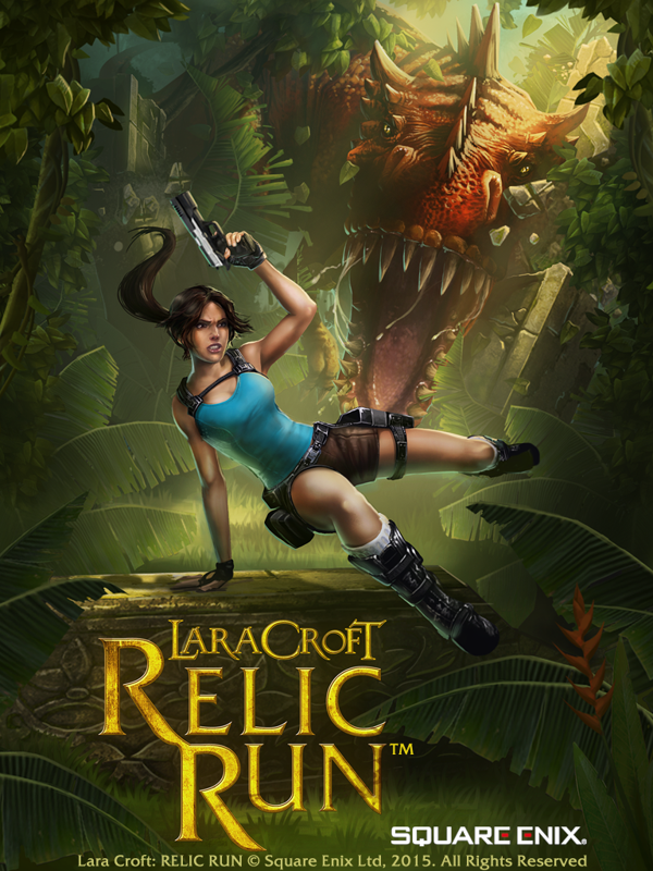 Lara Croft: Relic Run (iPad) screenshot: Title screen