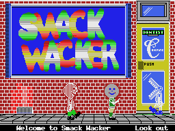 Smack Wacker (MSX) screenshot: Loading screen