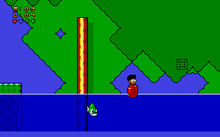 M.C. Kids (Atari ST) screenshot: Sailing merrily