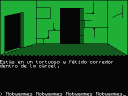 Jabato (MSX) screenshot: A maze, the bane of all adventurers...