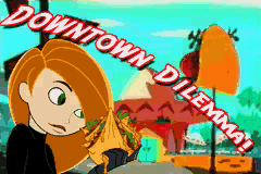 Disney's Kim Possible: Revenge of Monkey Fist (Game Boy Advance) screenshot: Each stage has a title card like this
