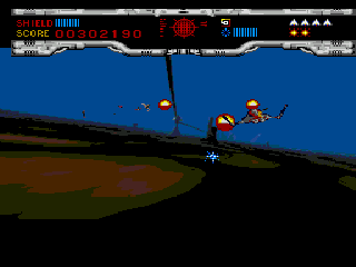 Novastorm (SEGA CD) screenshot: More sandy shooting action