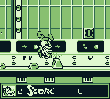 The Ren & Stimpy Show: Space Cadet Adventures (Game Boy) screenshot: I lost a life.