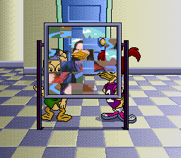 Disney's Darkwing Duck (TurboGrafx-16) screenshot: Puzzle Solving