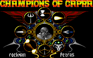 Gauntlet III: The Final Quest (Amiga) screenshot: Character selection - Petras