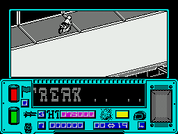 Mean Streak (ZX Spectrum) screenshot: Title scrolly