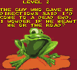 Frogger 2 (Game Boy Color) screenshot: Level 2