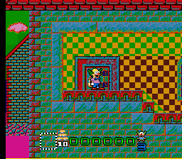 Krusty's Super Fun House (SNES) screenshot: Starting location