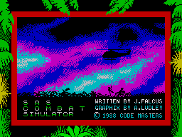 SAS Combat Simulator (ZX Spectrum) screenshot: Loading screen