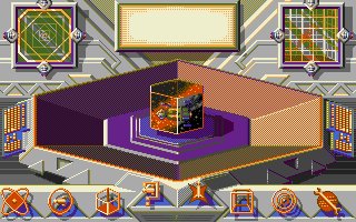 Gravity (Amiga) screenshot: Game start