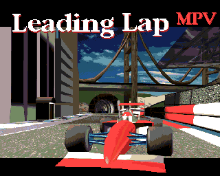 Leading Lap MPV (Amiga) screenshot: Title screen