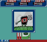 Uno (Game Boy Color) screenshot: An animation sequence