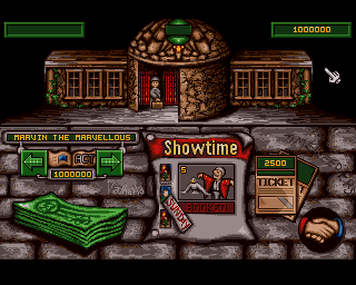Hillsea Lido (Amiga) screenshot: Marvin The Marvellous
