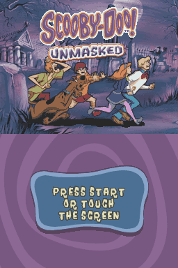 Scooby-Doo!: Unmasked (Nintendo DS) screenshot: Title screen.