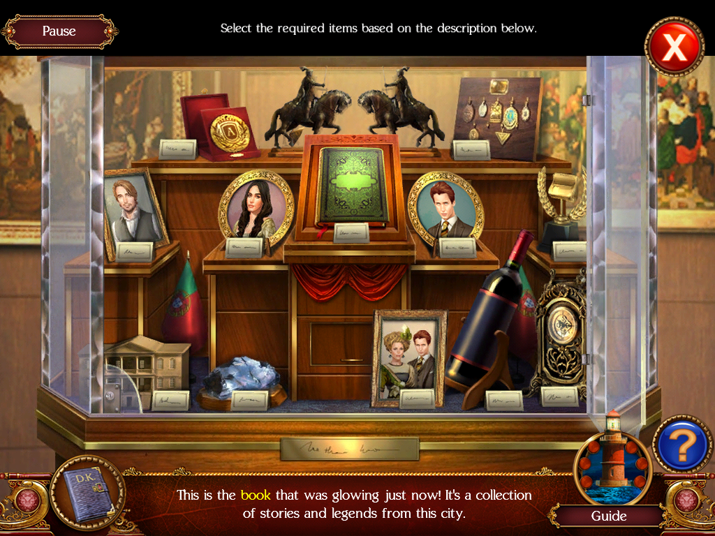 Death at Cape Porto: A Dana Knightstone Novel (Collector's Edition) (iPad) screenshot: Your first puzzle