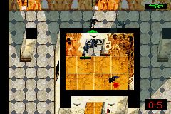 Tom Clancy's Rainbow Six: Rogue Spear (Game Boy Advance) screenshot: The first hostage is located
