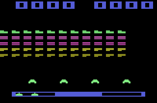 INV (Atari 2600) screenshot: Initially loaded screen