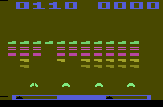 INV (Atari 2600) screenshot: I was hit.