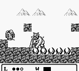 Gargoyle's Quest (Game Boy) screenshot: Random battle