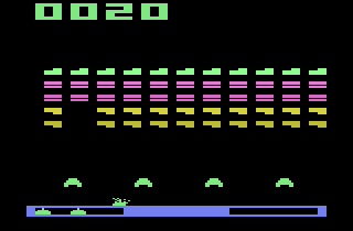 INV+ (Atari 2600) screenshot: The new animated death