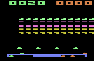 INV+ (Atari 2600) screenshot: Two players, simultaneous