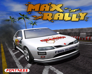 MAX Rally (Amiga) screenshot: Title screen