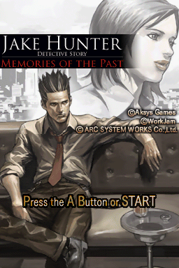 Jake Hunter: Detective Story - Memories of the Past (Nintendo DS) screenshot: Title screen