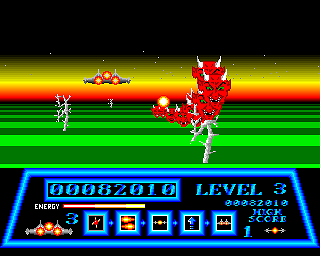 T-Bird (Amiga) screenshot: Better the devil you know