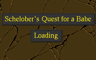 Shelober's Quest for a Babe (Amiga) screenshot: Title screen