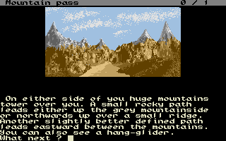 Chiropodist in Hell (Atari ST) screenshot: The starting point