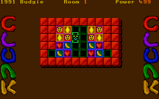 Clunk (Atari ST) screenshot: First level