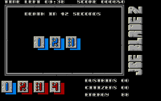Joe Blade II (Atari ST) screenshot: A puzzle