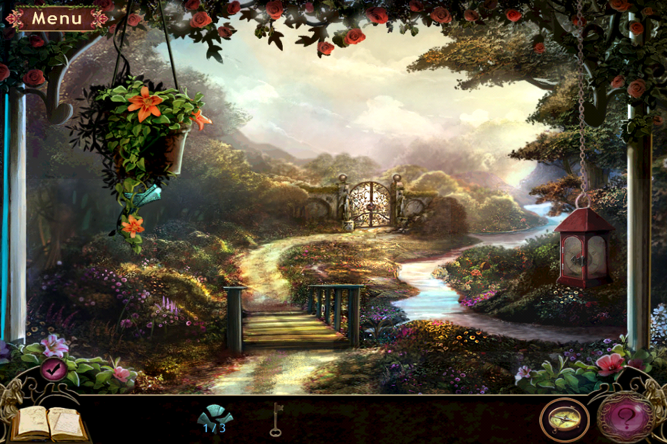 Otherworld: Spring of Shadows (Collector's Edition) (iPhone) screenshot: On the path outside
