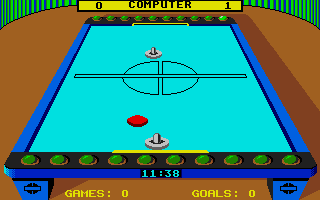 Superstar Indoor Sports (Atari ST) screenshot: Defensive moment